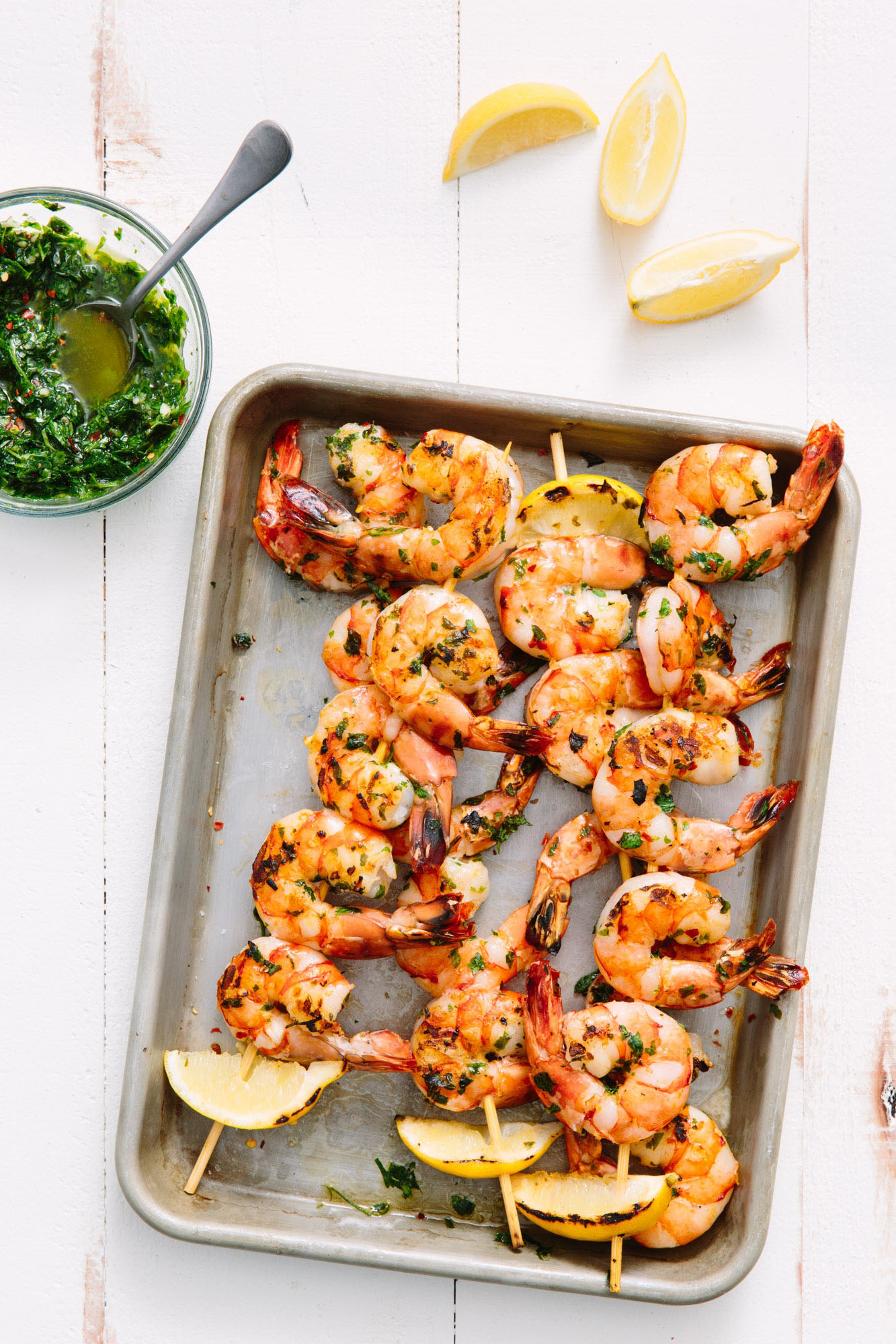 Chimichurri Spices up Easy Shrimp Skewers | McCormick