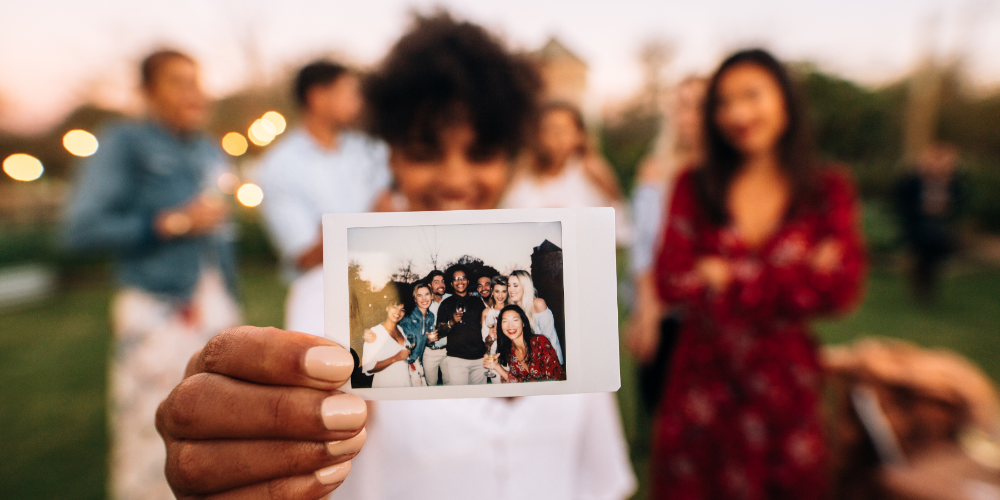 Group photo of reunion party