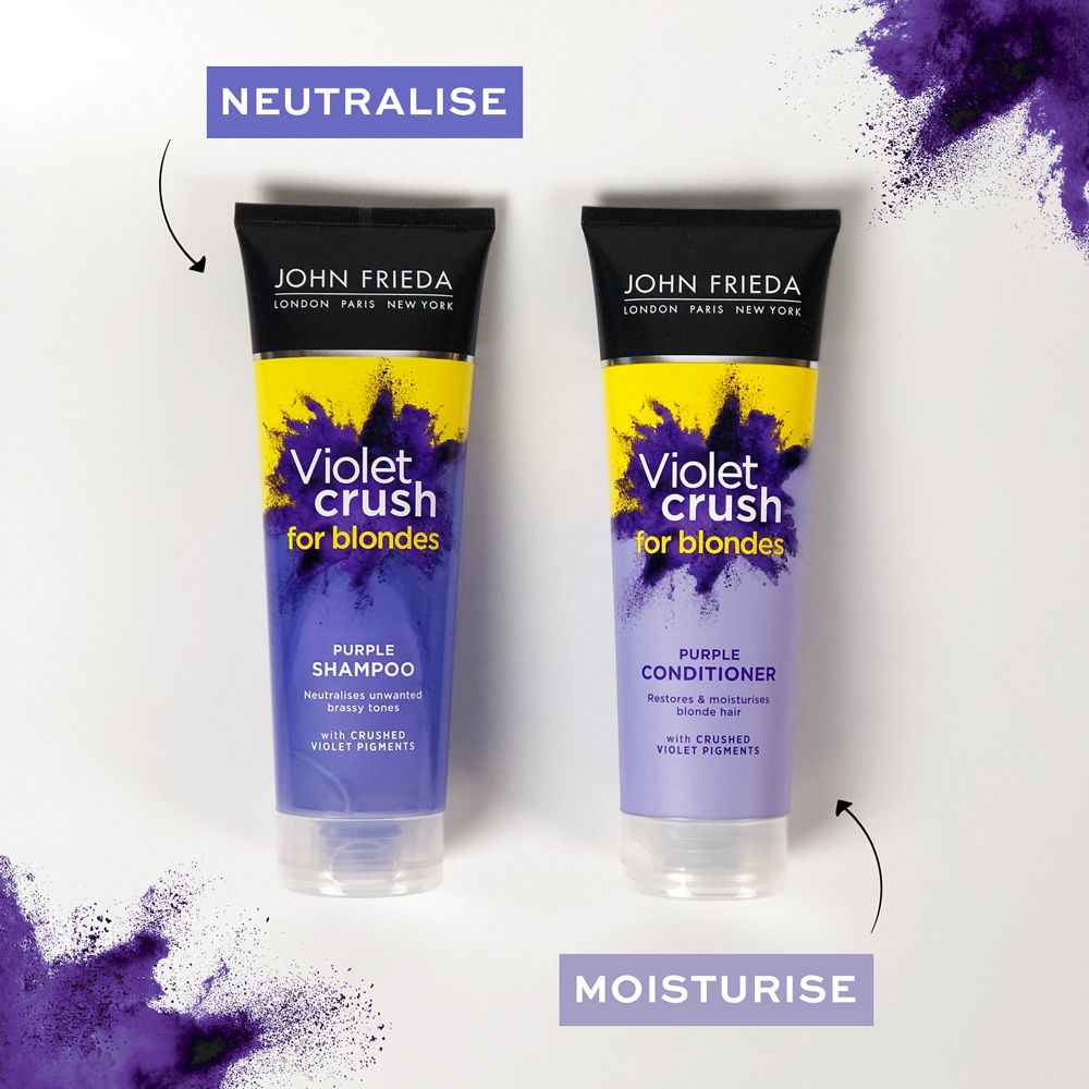 Purple Shampoo 101 How to Use Purple Shampoo John Frieda