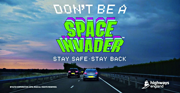 Don't be a Space Invader campaign