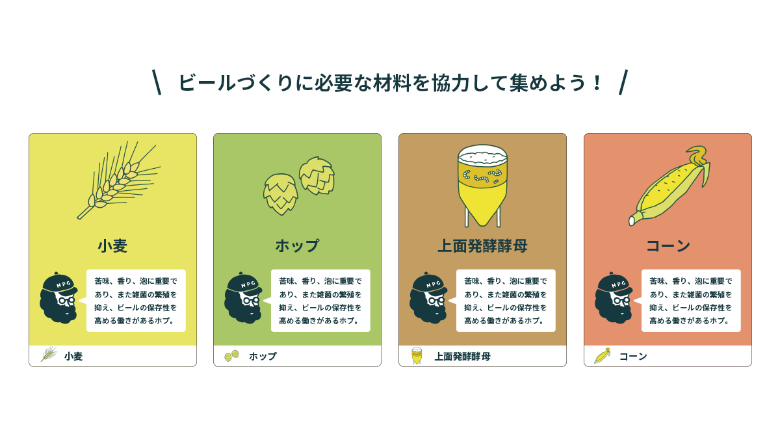 遊ぶだけでビール通に！？ビールを学べるカードゲームが新発売