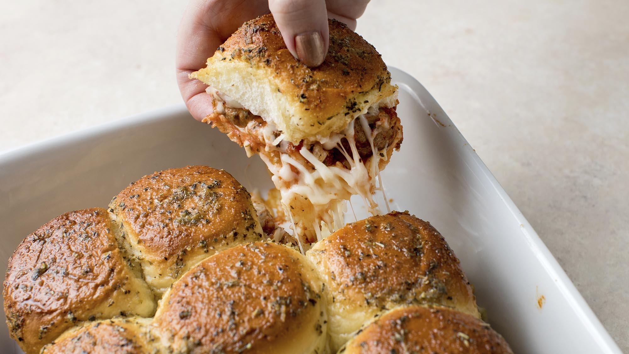 Pull Apart Garlic Bread Meatball Sandwiches Mccormick