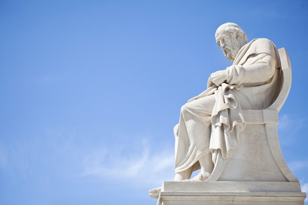 Plato statue