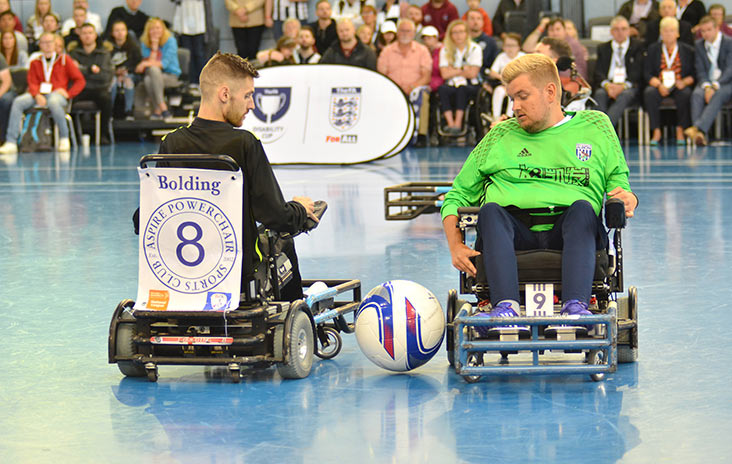 Jon Bolding: England's powerchair football captain ...