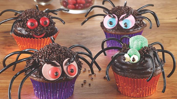 McCormick Creepy Crawly Spider Cupcakes