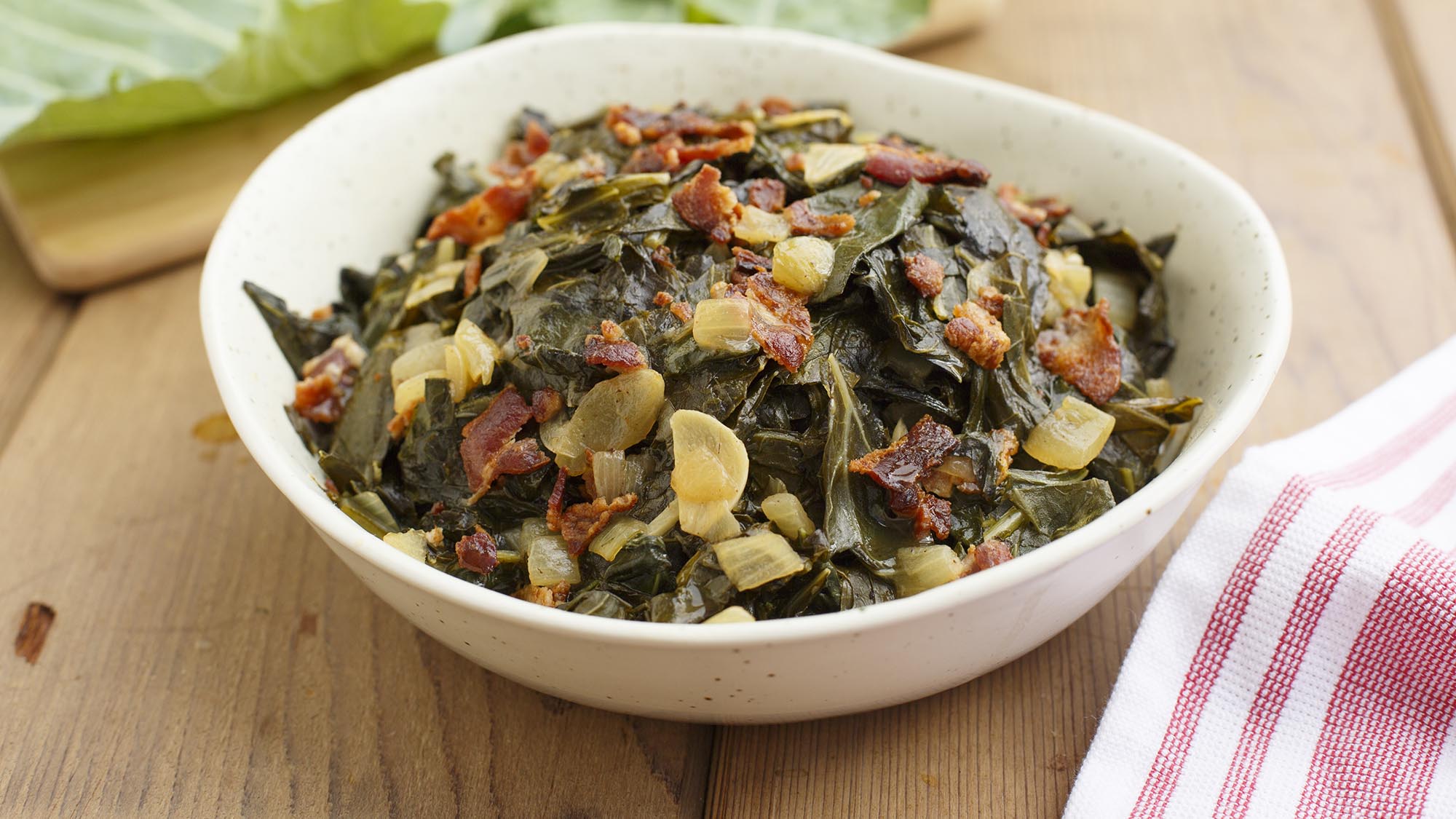 McCormick Collard Greens mit Speck