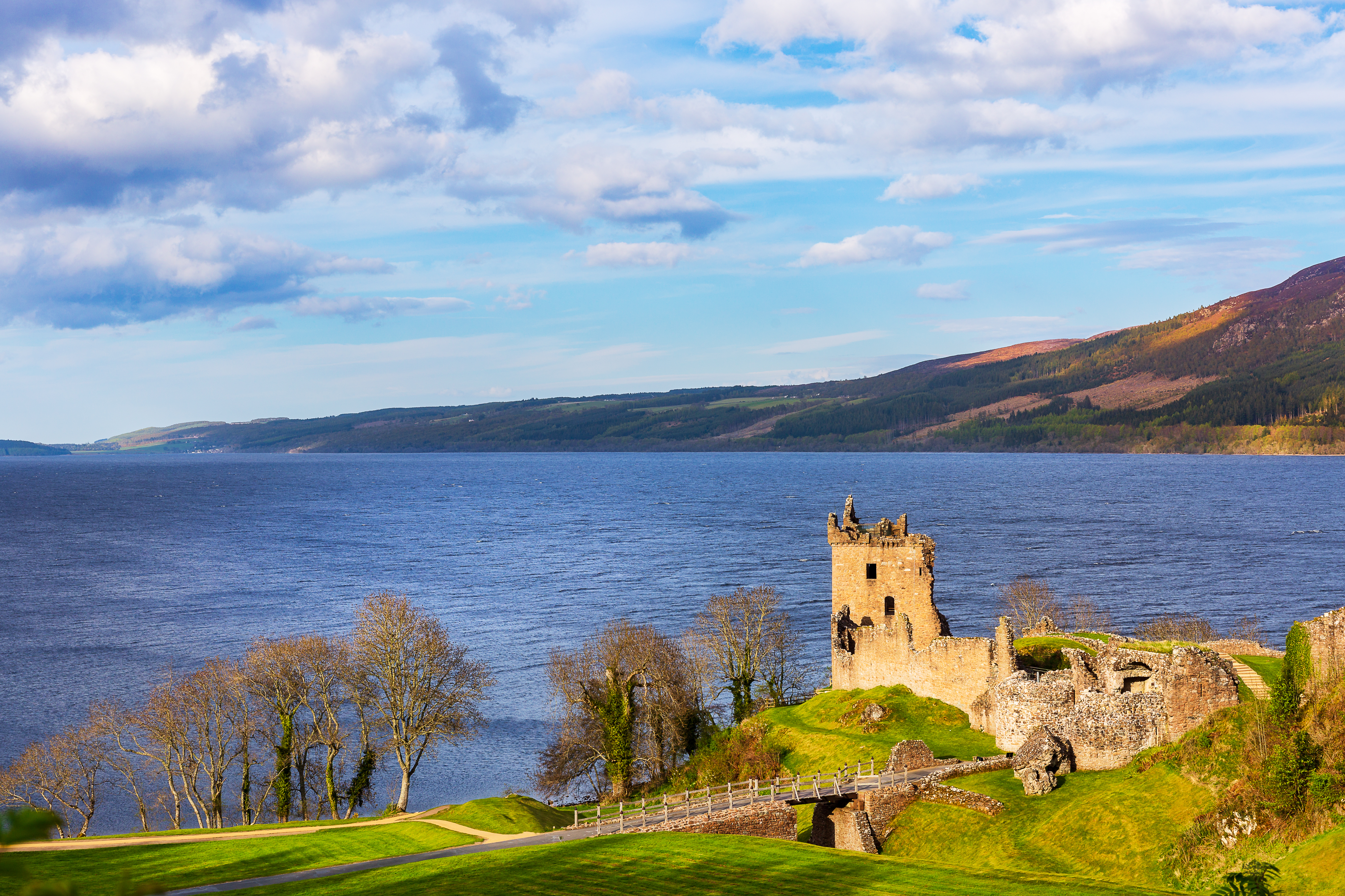 Urquhart Castle at Loch Ness