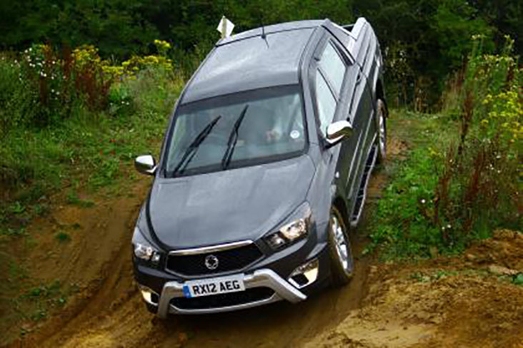 SSangyong support off-road driving