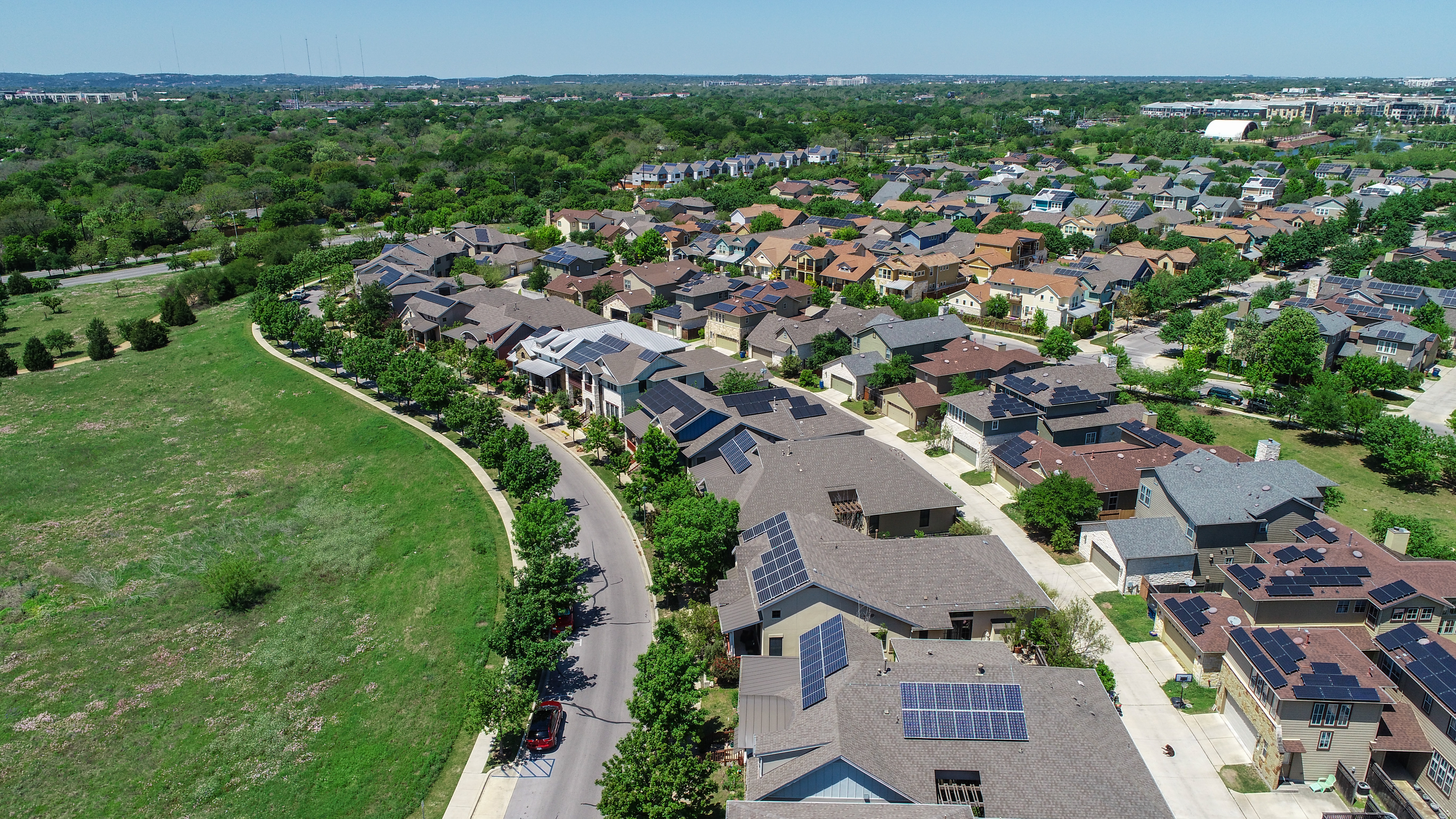 Solar powered neighborhood