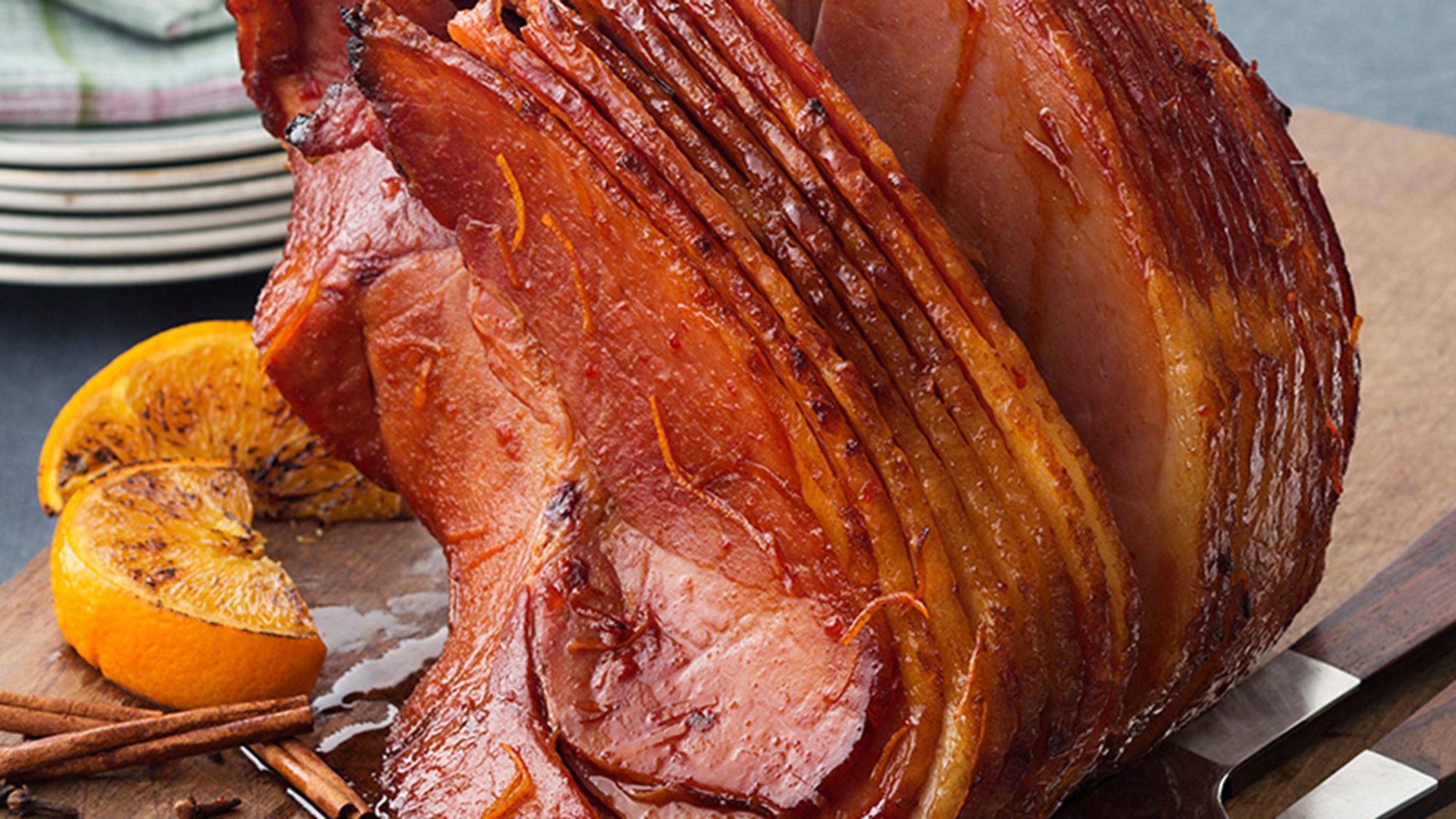 McCormick Gourmet Spiced Orange Glazed Ham