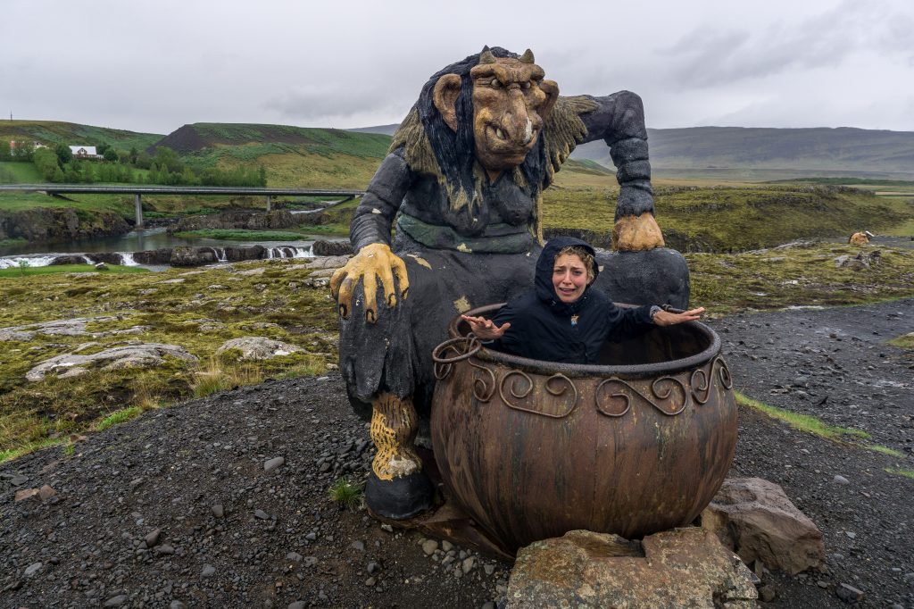 Searching for Waterfalls and Trolls in Iceland