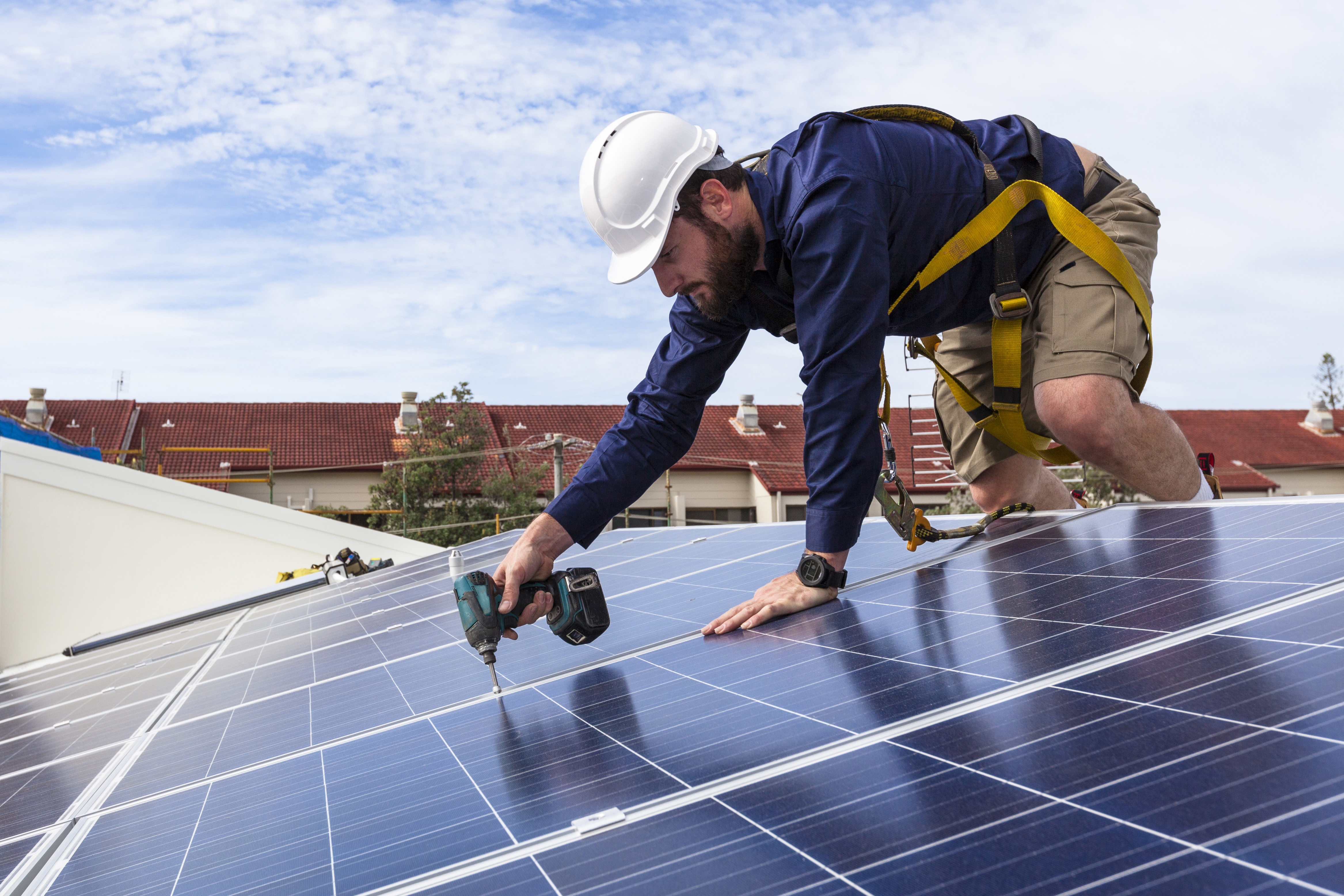 Solar panel technician