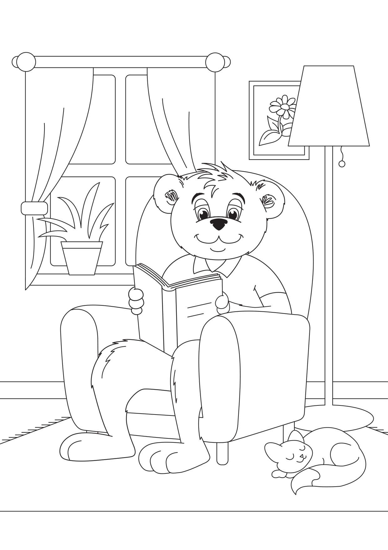 Billy the Bear_Reading Colouring 150dpi.jpg