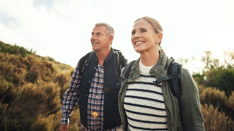 couple walking