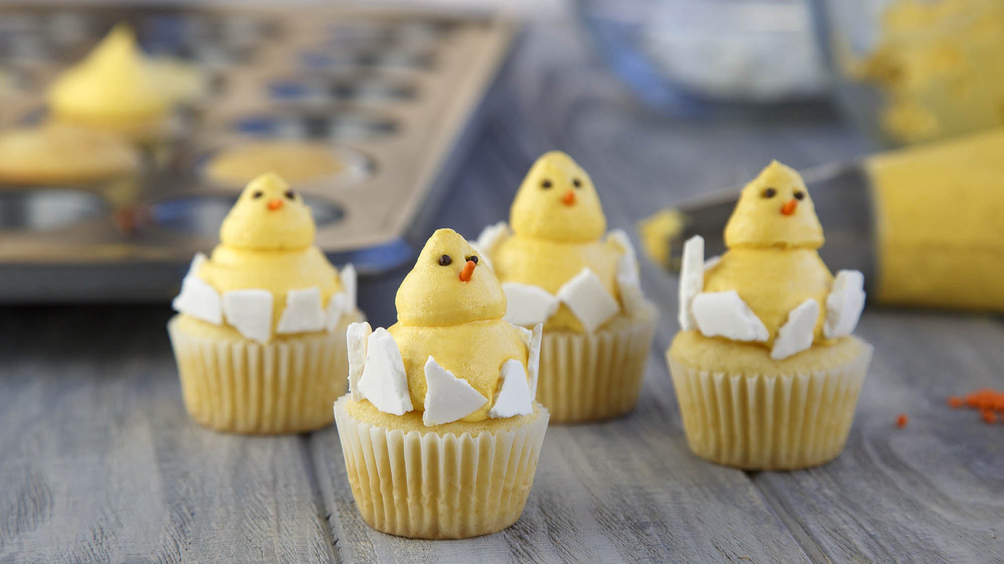 McCormick Baby Chick Cupcakes