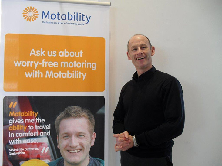 Motability Scheme specialist Jonathan